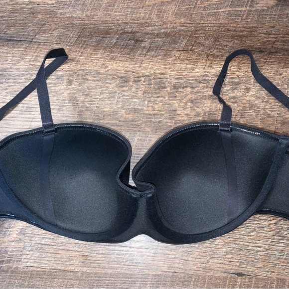 Savage x Fenty Push Up Bra 34E(34DD) Black New With Tags - Picture 4 of 11